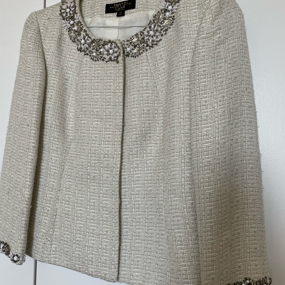 Elie Tahari Luxe Jacket Size OP - Picture 2 of 8
